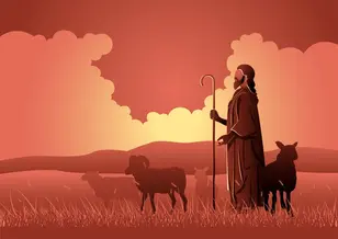 jesus shepherd painting