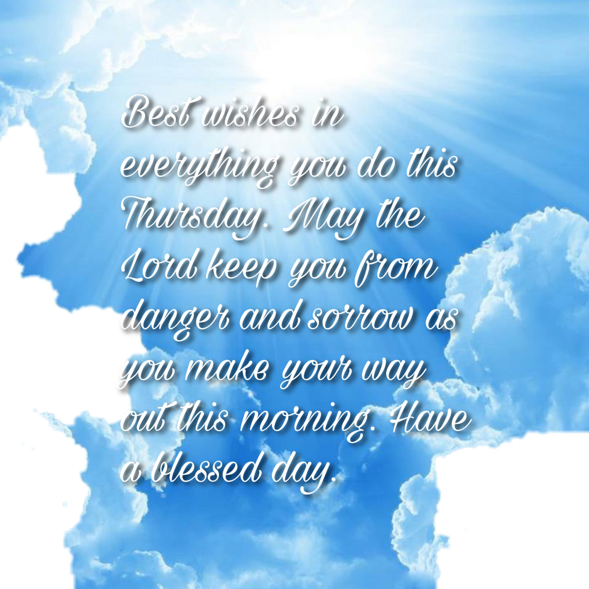 thursday blessings