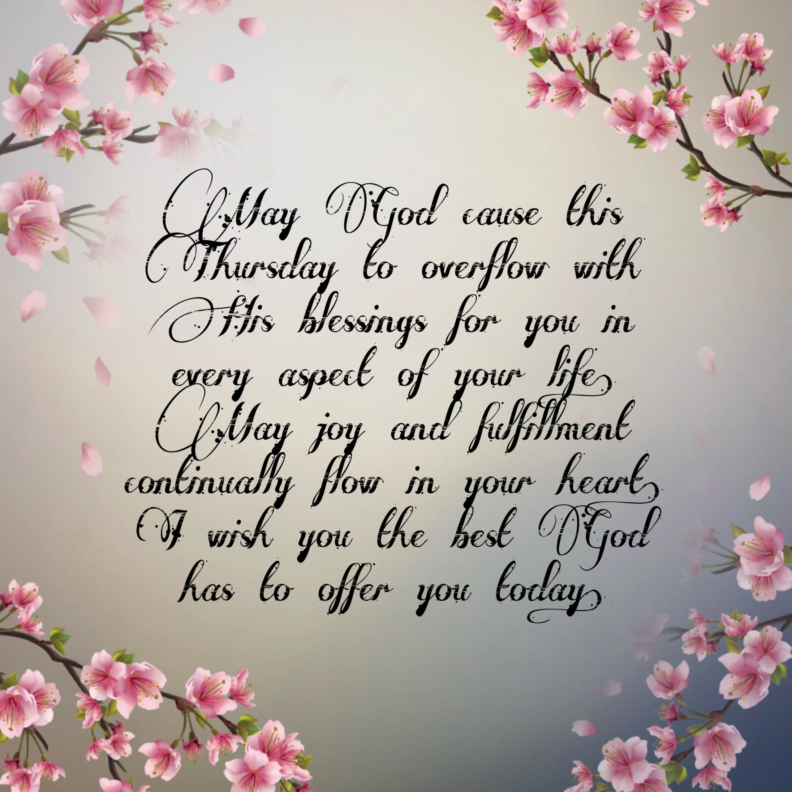 thursday blessings