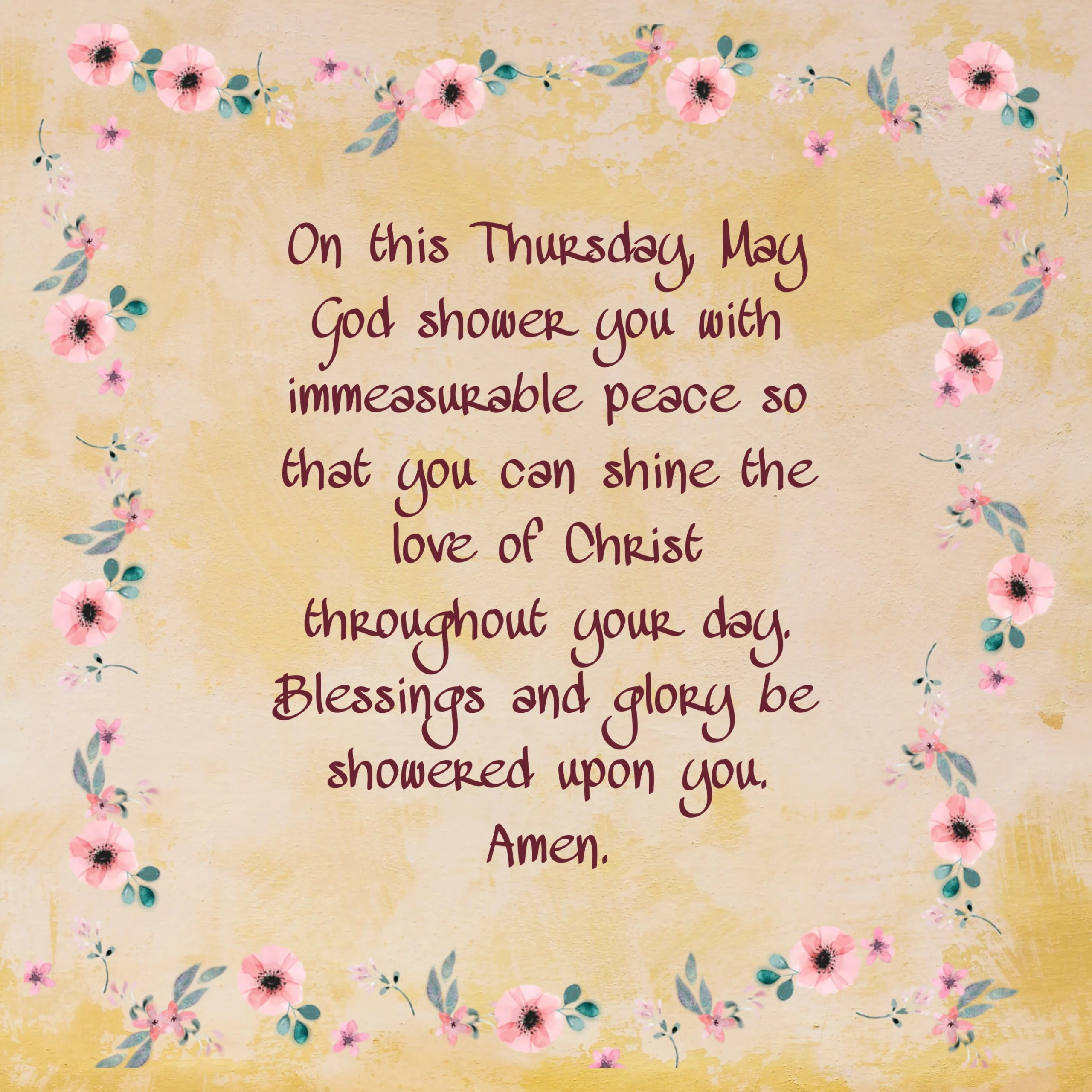 thursday blessings