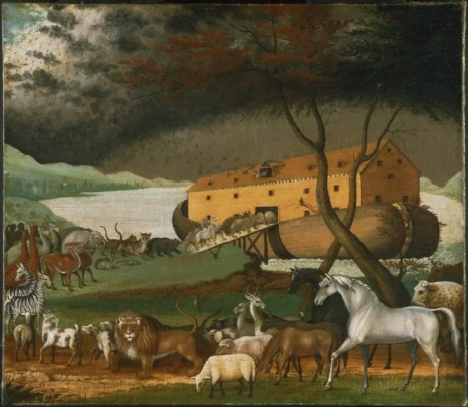 noah ark painting