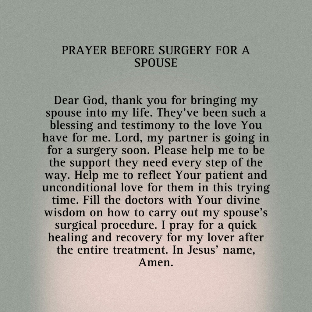 BestDailyPrayer | 7 Calming Prayers for a Surgery - BestDailyPrayer