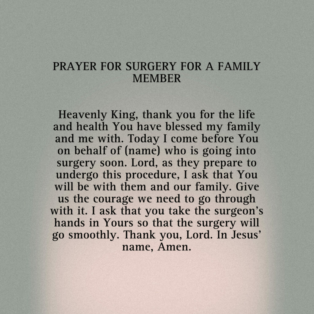 Bestdailyprayer 7 Calming Prayers For A Surgery Bestdailyprayer 